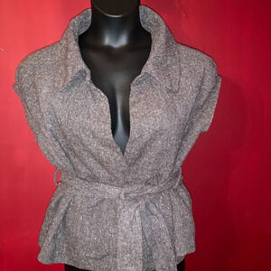Poppy Garden Tweed Jacket in Size 10